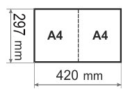 Буклеты А3 до А4